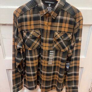 NWT Kuhl M's Disordr Flannel- Timber